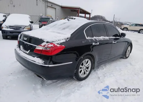 2013 Hyundai Genesis 3.8 from USA, damaged, VIN KMHGC4DD4DU231259